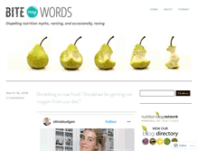 Tablet Screenshot of bitemywords.com